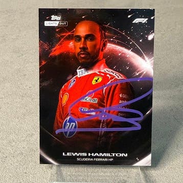 Ferrari - Topps Lights OUT Lewis Hamilton - Lewis Hamilton -, Verzamelen, Nieuw