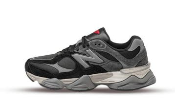 New Balance 9060 Black Castlerock Grey, Nieuw