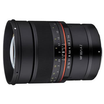 Samyang 85mm f/1.4 Nikon Z, Ophalen of Verzenden, Nieuw, Standaardlens