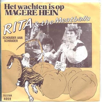 vinyl single 7 inch - Rita - amp; The Meatballs â Het W., Verzenden, Zo goed als nieuw, 7 inch, Nederlandstalig