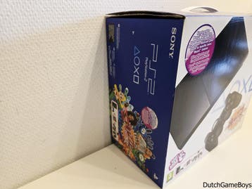 Playstation 2 / PS2 - Console - Slim Charcoal Black - Buzz!, Spelcomputers en Games, Spelcomputers | Sony PlayStation 2, Verzenden