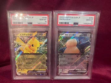 Pokémon - 2 Graded card -  038 / 094 Foil - PSA 10 -, Nieuw