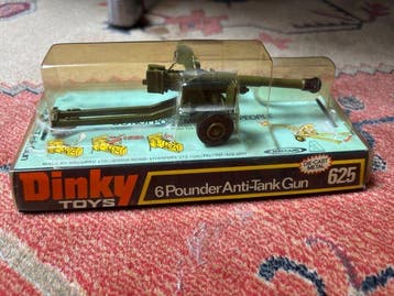 Dinky Toys 1:35 - Modelauto - 6 Pounder Anti-Tank Gun 625, Nieuw