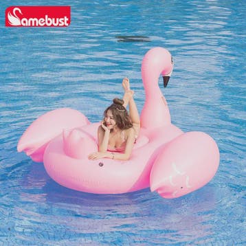 Opblaasbare Flamingo Zwemband - Groot Zwembad Float voor Ple