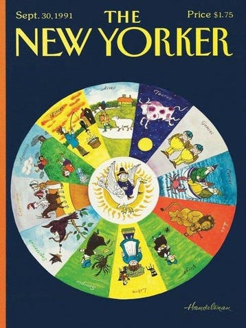 Mother Goose Zodiac - NYPC New Yorker Collectie Puzzel 100, Verzenden, Nieuw