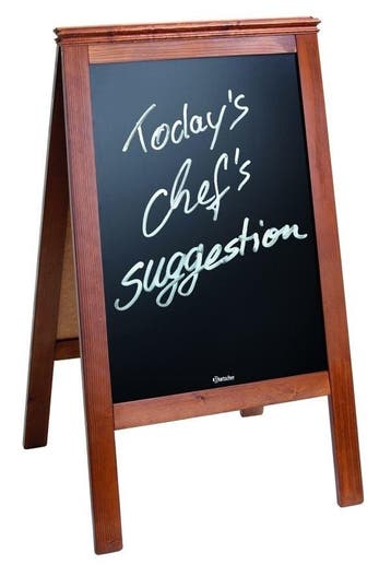 Krijtstoepbord | BISTRO | Hout | Schrijfvlak 530x795mm, Verzenden, Nieuw in verpakking