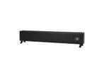 Eurom alutherm baseboard 1500 black elektrische convector ka, Huis en Inrichting, Kachels, Nieuw