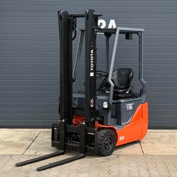 Toyota 8FBE15T 1500kg 3.7 meter hefhoogte 2018, 1000 tot 2000 kg, Elektrisch, Heftruck, Toyota