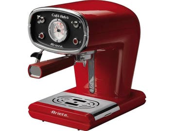 2dekans | Ariete Espressomachine 1388/10 - Zwart - 15 bar -, Ophalen of Verzenden, Zo goed als nieuw