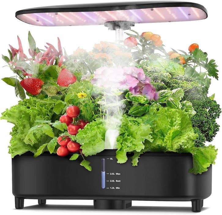 Kruidentuin hydrocultuur | 34% Korting | Nu 48W LED, Tuin en Terras, Kweekspullen, Zo goed als nieuw, Kweekbak, Ophalen of Verzenden