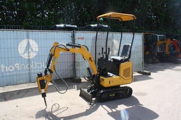 Veiling: Minigraver JPC CT13 Diesel 12pk 2026 Nieuw, Zakelijke goederen, Machines en Bouw | Kranen en Graafmachines, Ophalen, Graafmachine