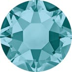 2 x  Swarovski plat strass steentje 5mm Blue Zircon, Ophalen of Verzenden, Nieuw, Overige typen