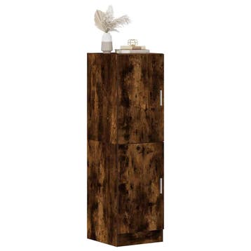 vidaXL Keukenkast 38x41,5x131,5 cm bewerkt hout gerookt, Huis en Inrichting, Verzenden, Nieuw, Bruin
