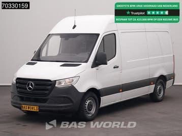 Zakelijke Lease |  Mercedes-Benz Sprinter 315 CDI L2H2 Airco, Stof, Gebruikt, Euro 6, Wit