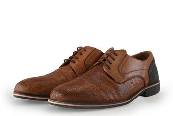 Manfield Veterschoenen in maat 42 Cognac, Kleding | Heren, Schoenen, Manfield, Overige kleuren, Verzenden, Zo goed als nieuw