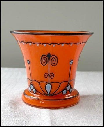 Vaas - Glas - Tangoglas Boheems