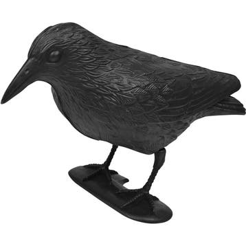 Benson Zwarte vogelverschrikker- kraai van 35 cm - tuin,...