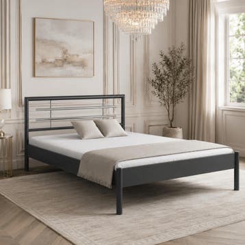 Van Schaik Cardona Metalen Bed - 180 x 210, Nieuw