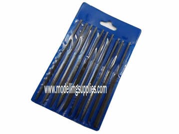 Naaldvijlen set van 10 stuks - 140mm, Verzenden, Nieuw