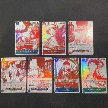Bandai - 7 Card - One Piece Treasure Campaign - Complete Set, Nieuw