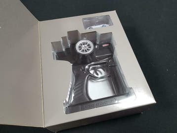 Porsche 911 GT3 RS 997 radio grafische modelauto 1:64, Verzenden, Zo goed als nieuw, Auto's
