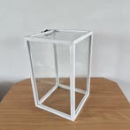 Riverdale Display Box Chelsea | Wit | 34x34x55cm, Minder dan 50 cm, Nieuw, Ophalen of Verzenden, Glas