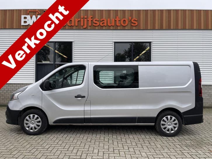 Renault - Trafic - Bestelbus dubbele cabine - 1.6 dCi 115pk, Auto's, Bestelauto's, Handgeschakeld, Diesel, Overige kleuren, Renault