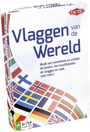 Vlaggen Van De Wereld | Tactic - Educatieve spellen, Verzenden, Nieuw