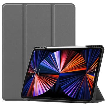 Book case iPad Pro 12.9 (2022/2021/2020/2018) grijs, Verzenden, Nieuw