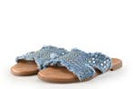 Ann Rocks Slippers in maat 40 Blauw, Kleding | Dames, Schoenen, Slippers, Ann Rocks, Zo goed als nieuw, Verzenden