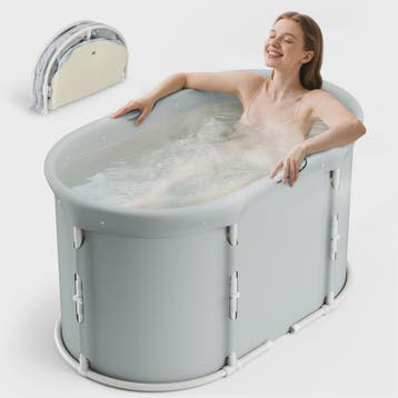 Portable Foldable Collapsible Deep Soaking Tub Adult Kids Sp, Verzenden, Nieuw