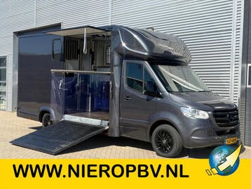 Zakelijke Lease |  Mercedes-Benz Sprinter 314CDI Paardenwage, Automaat, Gebruikt, Euro 6, Mercedes-Benz