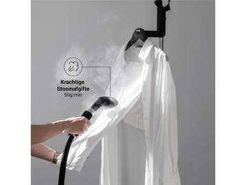 SteamOne George 2 - Kledingstomer - 2300W 50 g/min - Zwart, Verzenden, Zo goed als nieuw