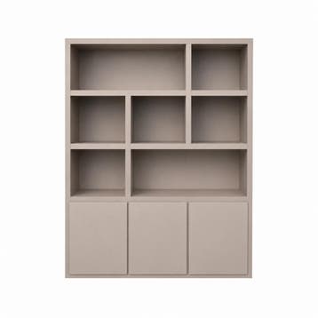 123Kast - Vakkenkast Manhattan 03 - 180x40x240 cm - 123Kast, Verzenden, Nieuw
