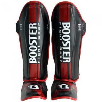 Booster Scheenbeschermer V3 – Zwart/Rood, Sport en Fitness, Vechtsporten en Zelfverdediging, Ophalen of Verzenden, Nieuw