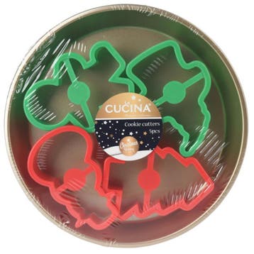 Bakvorm Set met Uitstekers Kerst**, Hobby en Vrije tijd, Taarten en Cupcakes maken, Verzenden, Nieuw
