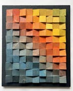 Modern Mozaïek - WoodbyLukas Lukasz Kacprzuk - 2020+ -, Antiek en Kunst, Kunst | Designobjecten