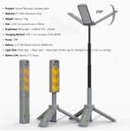 Telescopische Camping Lamp 8000mAh LED met Statief 360°, Verzenden, Nieuw