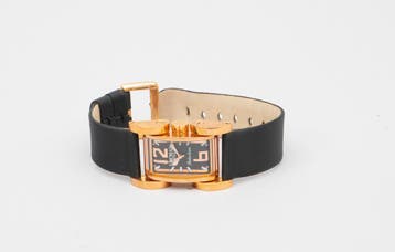 Een vergulde Locman polshorloge. Model Latin Lover, Ref 503, Gebruikt
