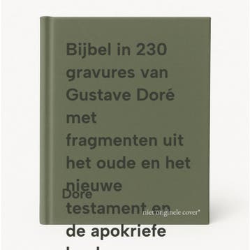 Bijbel in 230 gravures van Gustave Doré met fragmenten uit, Verzenden, Gelezen, Dore