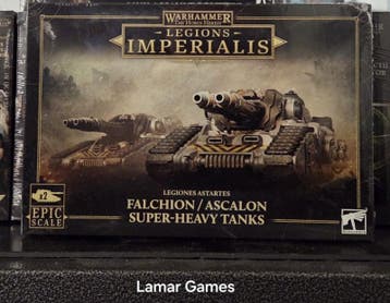 Falchion or Ascalon Super Heavy Tanks (warhammer nieuw), Ophalen of Verzenden, Nieuw
