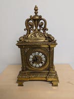 Pendule - Brons - 1960-1970 - Bronzen pendule, Antiek en Kunst, Antiek | Klokken