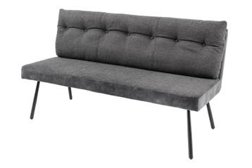 Bank BIG GEORGE 160cm plat geweven stof met verende kern, Ophalen of Verzenden, Nieuw