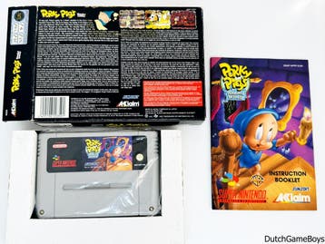 Super Nintendo / Snes - Porky Pigs - Haunted Holiday - EUR, Verzenden, Gebruikt
