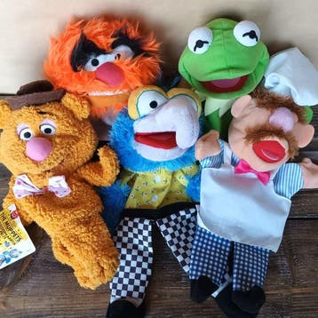 Disney - Pop Fozzie Bear, Gonzo, Kermit, Swedish Chef,