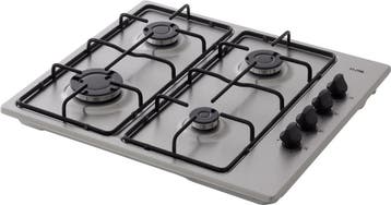 ETNA T106VRVSA - Gaskookplaat - 58 cm - RVS, Ophalen of Verzenden, Nieuw