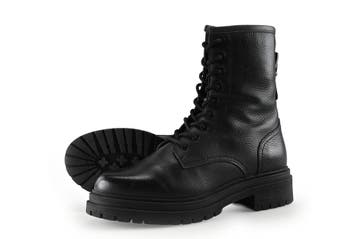 Nelson Veterboots in maat 39 Zwart, Verzenden, Zwart, Overige typen, Zo goed als nieuw