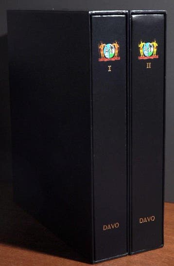 Suriname 1975/2002 - 2 lege luxe DAVO albums met cassettes, Gestempeld