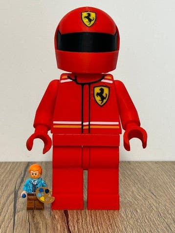 Fait maison - (MOC )Minifigure LEGO pilote Ferrari F1 -, Nieuw
