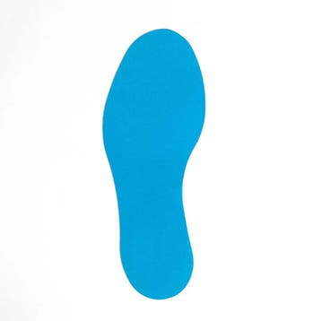 Voetstap  -  Anti slip - Blauw - Anti - slip -, Verzenden